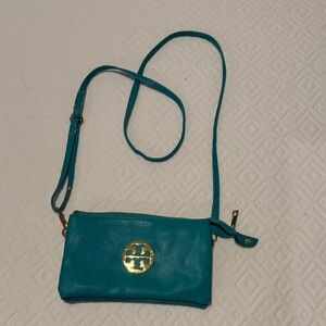 Tory Burch Turquoise Crossbody Bag